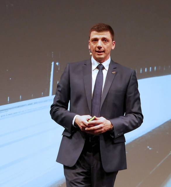 „Gehen Sie mit uns neue Wege“, ermunterte Christian Sokcevic, Geschäftsführer Panasonic DACHNL, die anwesenden Händler.