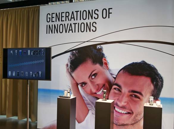 Zur Convention zeigte Panasonic eine erweiterte Range an IPL-Haarentfernungsgeräten, Epilierern und insbesondere Rasierer mit 5fach-Scherköpfen und Bartdichtesensor.