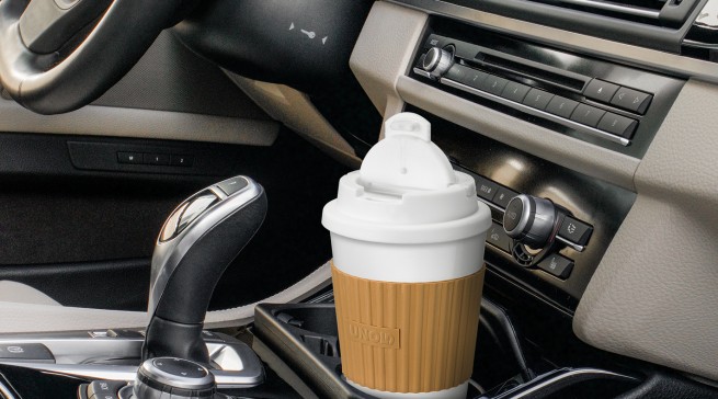 Unold Kaffeeautomat To Go mit 350 ml Bechervolumen.