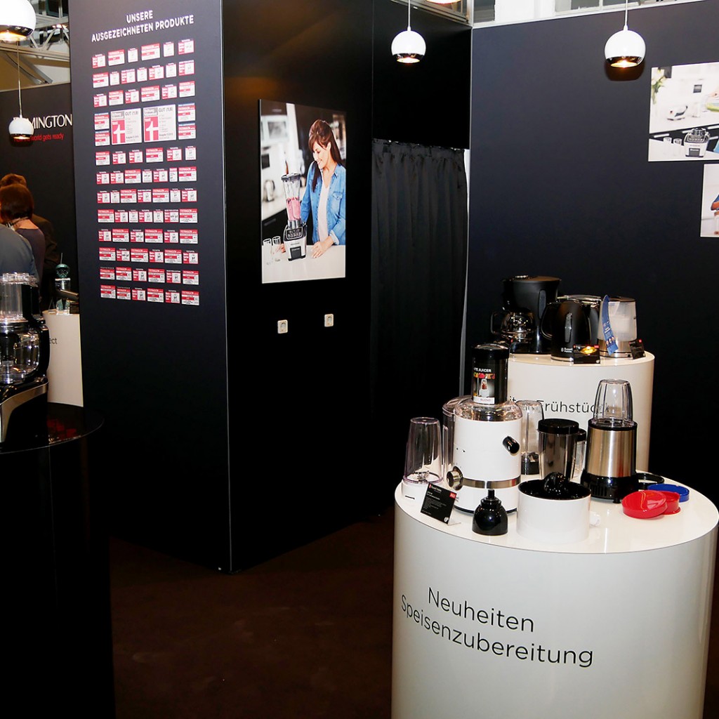 Frühstück und gesunde Ernährung waren die Top-Themen bei Russell Hobbs.