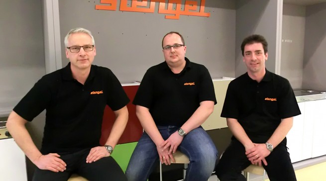 Neuorientierung bei Stengel-Küchen: Gerhard Baur, CEO/Geschäftsführer, Frank Schäffler, Kaufmännischer Leiter /CFO und Kai-Uwe Höpfner, CEO/Geschäftsführer