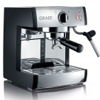 Graef Espresso-Kaffeemaschine Pivalla verarbeitet auch Kaffee- und Aroma-Pads.