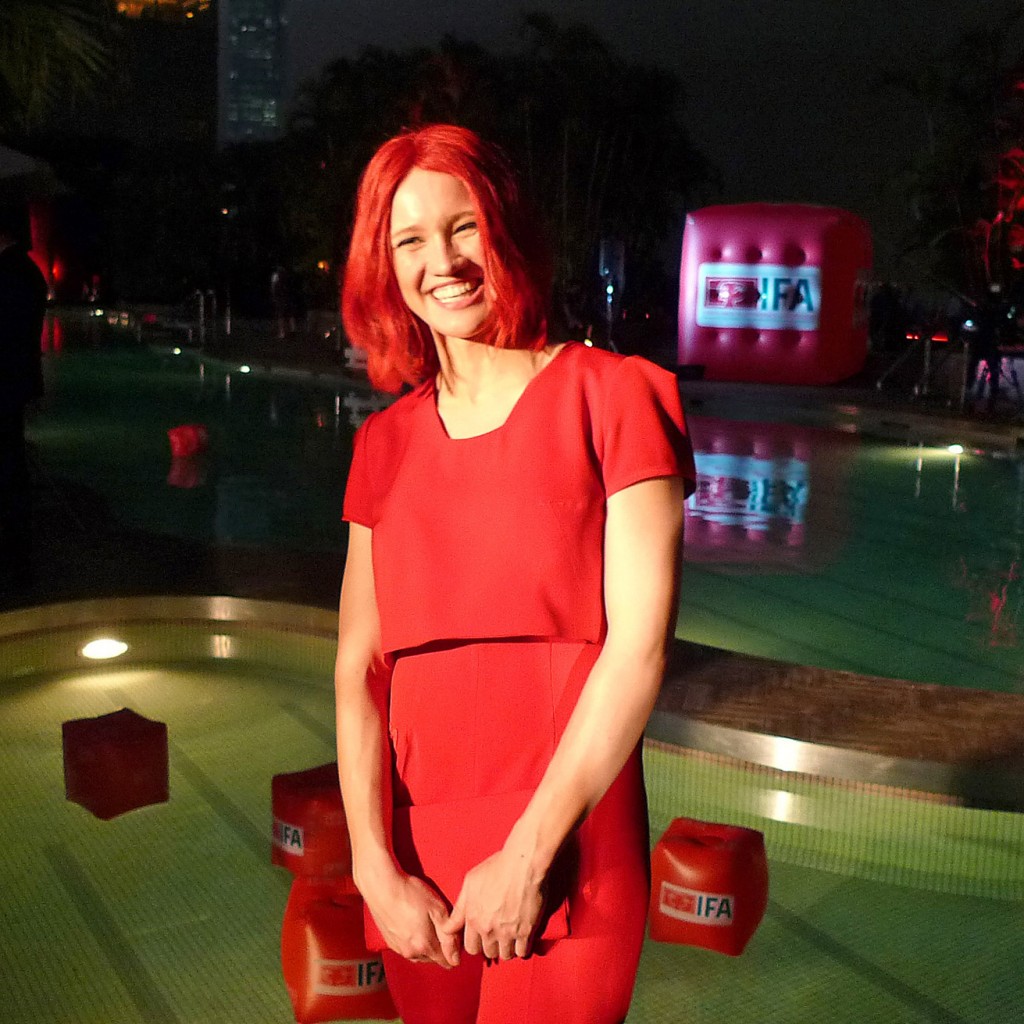 Eine wunderbare Botschafterin: Die bezaubernde Miss IFA.
