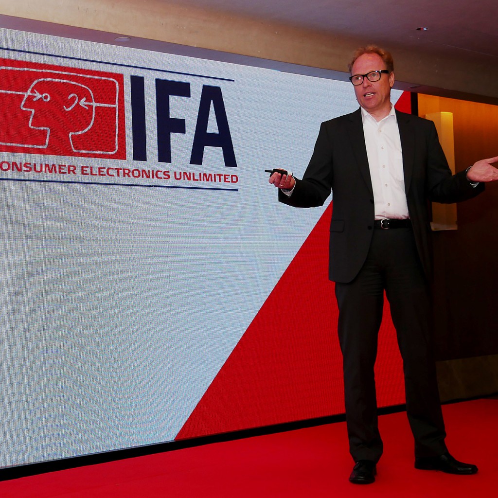 „In jeder Sekunde werden auf der Welt 50 Kleingeräte verkauft“, so Udo Jansen, GfK Global Director Small Domestic Appliances.