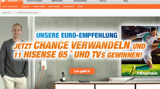 Auch online: Gewinnspiel mit Markenbotschafter Mehmet Scholl.