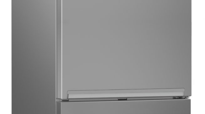 Beko Kühl-/Gefrierkombination RCNE520E40ZX in schlanker Optik.