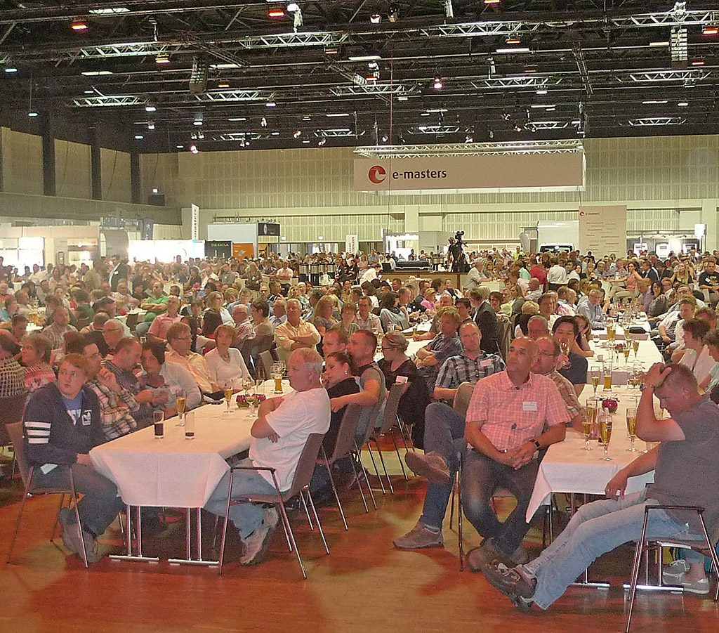 Über 1300 Teilnehmer besuchten das e-masters trendforum 2016 in Berlin.