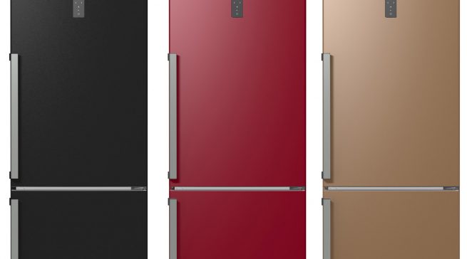 Zum Jubiläum präsentiert Gorenje drei exklusive Kühl-Gefrier-Kombis in den Farben Scharz, Rot, Gold, in denen ein Füllhorn an durchdachten Ideen stecken.