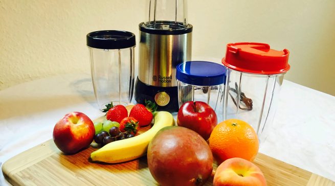 Es werde flüssig – und laut. Der Nutri Boost und seine erste Herausforderung.