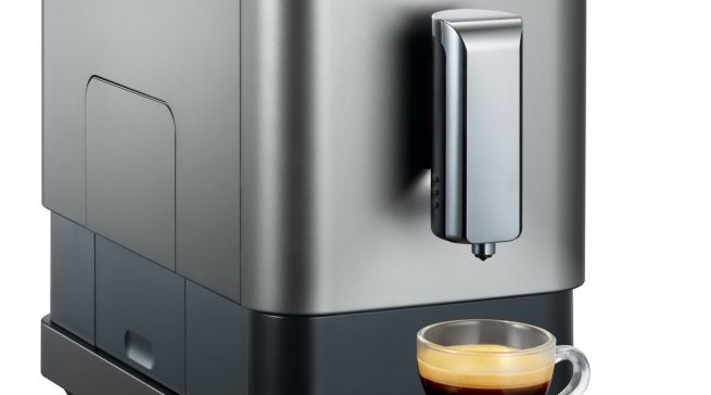 Severin Kaffeevollautomat KV 8090 mit Speed-Modus.