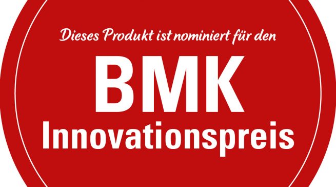 BMK-Innovationspreis Aufkleber