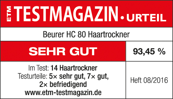 Siegel Beurer Haartrockner HC 80