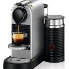 Nespresso Kaffeemaschine CitiZ Restyling mit und ohne Milchaufschäumer.