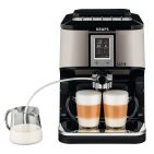 Krups Kaffeevollautomat One-Touch Quattro Force EA 880E mit One-Touch-Cappuccino-Funktion.