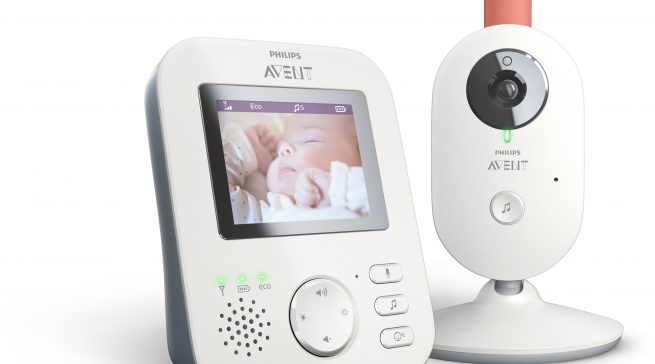 Das Philips Avent Video-Babyphone SCD625