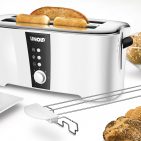 Unold Toaster Design Dual mit Lift-Funktion.