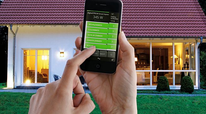 Einfach und praktisch: SmartHome mit komplett geschützter Elektroinstallation.