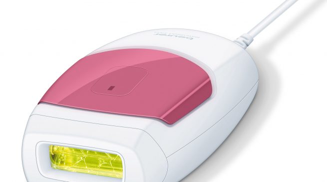 Beurer Haarentferner IPL 6500 mit Blitz-Gleit-Funktion.