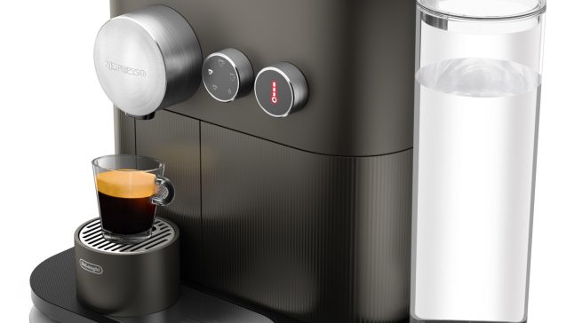 De´Longhi Nespresso Kaffeemaschine Expert mit Smart-Home-Steuerung.