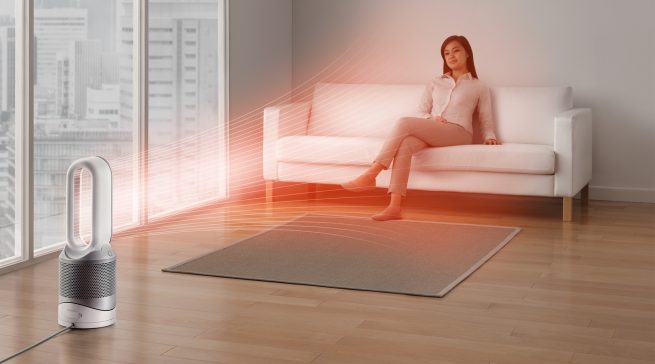 Dyson Luftreiniger Pure Hot+Cool Link ist Luftreiniger, Heizlüfter und Ventilator.