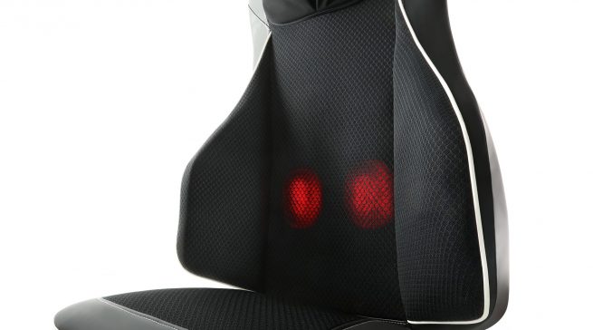 Medisana Shiatsu-Akupressur Massagesitzauflage PR-M90 mit Wärmefunktion.