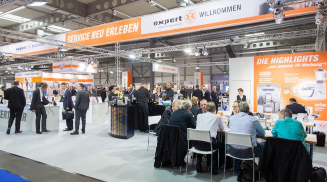 Jede Menge Neuheiten und Gesprächsmöglichkeiten bot die parallel stattfindende expert Messe.