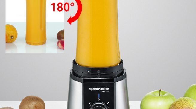 Rommelsbacher Standmixer Mix & Go Mix 200 mit 0.6 Liter Fassungsvermögen.