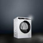 Der Siemens Wäschetrockner avantgarde iSensoric in Wärmepumpen-Kondensationstechnologie