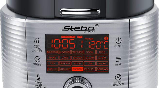 Steba Multicooker MC 850 mit 17 Kochprogrammen.