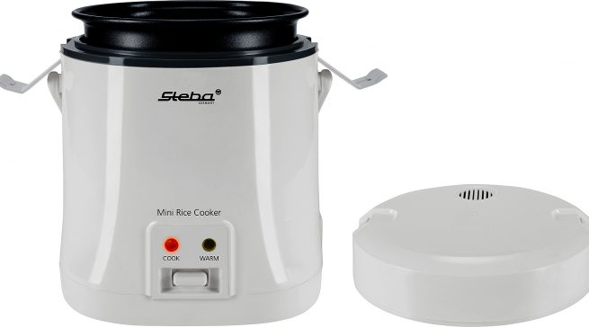 Steba Reiskocher RK 1 M mit 0.9 Liter Fassungsvermögen.