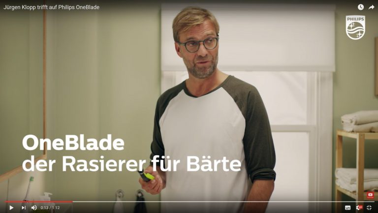 Jürgen Klopp: Der Bart ist ab