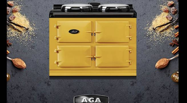 AGA in der Sonderfarbe Mustard-senfgelb