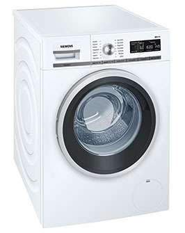 Sehr gut in den Hauptdisziplinen Waschen und Schleudern: Siemens Waschmaschine WM16W541.