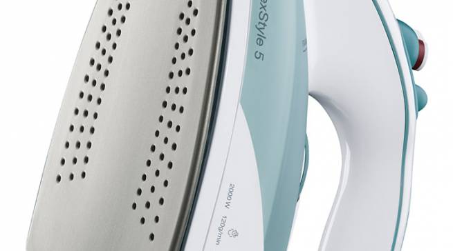 Ausgezeichnete Bügelergebnisse: TexStyle 5 TS 515 von Braun.
