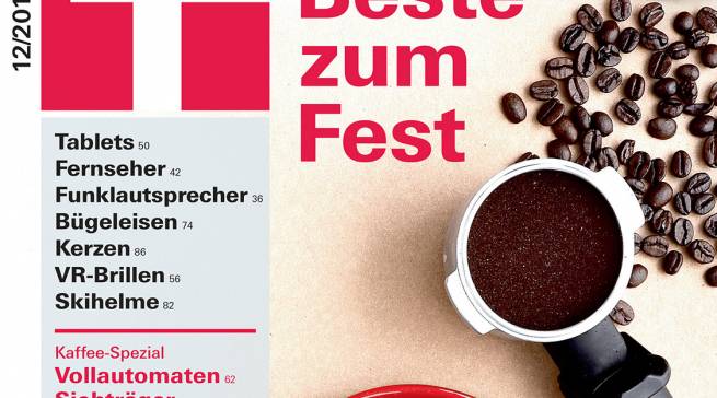 Titel Stiftung Warentest 12/2016