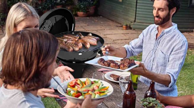 Tefal Grill Aromati-Q 3in1 als Tisch- und Standgerät erhältlich.