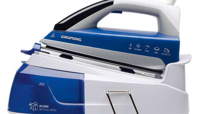 Grundig Dampfbügelstation SIS 8670 mit 6 Bar Dampfdruck.