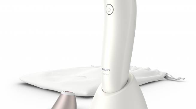 Die Philips Hautreinigungsbürste VisaCare Prestige SC6250/01