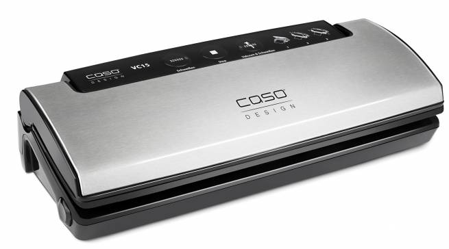 Caso Vakuumierer VC 15 Inox mit 30 cm Schweißnaht.