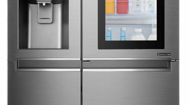 LG Kühl-/ Gefrierkombination GSX 961 NEAZ mit InstaView Door-in-Door.