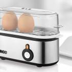 Unold Eierkocher Mini für ein bis drei Eier.