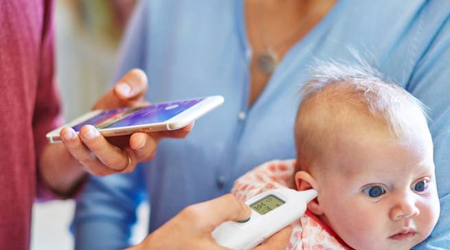 Die uGrow App hat die Entwicklungsschritte der Säuglinge im Blick.