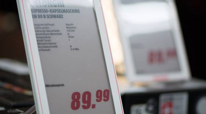 Elektronische Preisschilder mit Mehrwert.