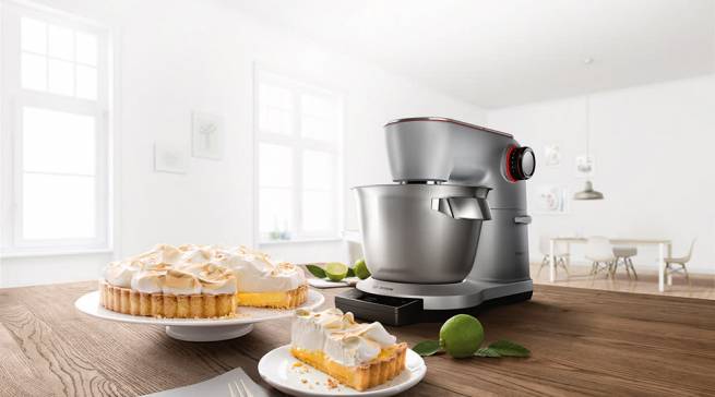 Doppelt ausgezeichneter Küchenhelfer für jeden Tag: Küchenmaschine OptiMUM – MUM9AX5S00 von Bosch.