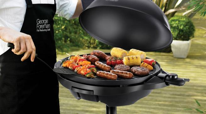 George Foremann Universal-Grill für drinnen und draußen.