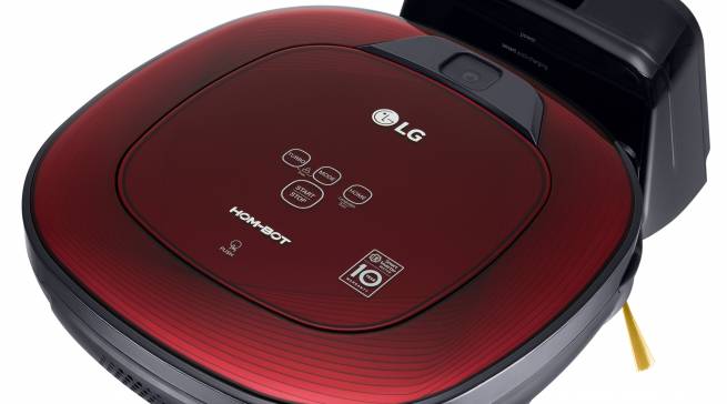 LG Staubsaugerroboter HomBot VRD 710 RRC mit Robonavi 10.0.