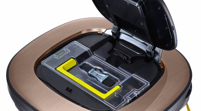 LG Staubsaugerroboter HomBot VRD 830 MGPCM mit Raumerkennung Dual Eye 2.0.
