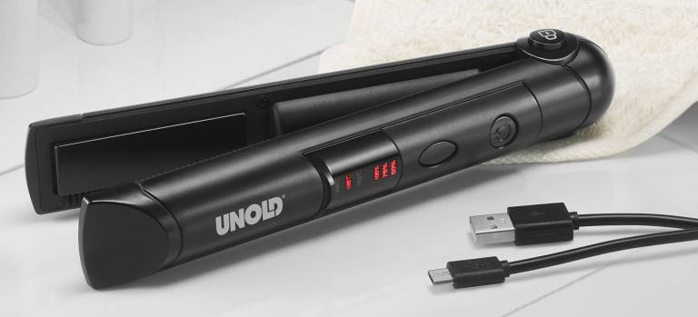 Unold Haarglätter Akku