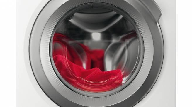 Schonende Textilpflege im Preiseinstieg: Frontlader Modell der AEG 6000er Serie.