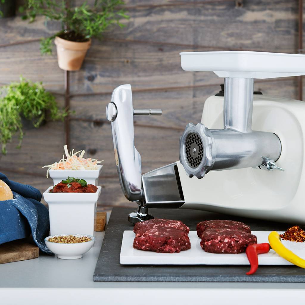 Auch trendige Burger lassen sich mit der Küchenmaschine vorbereiten.